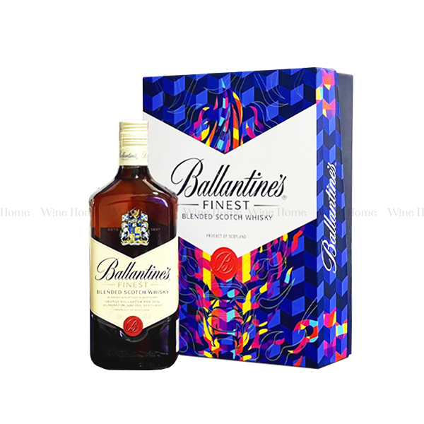 Rượu Ballantine's Finest Hộp quà tết 2024